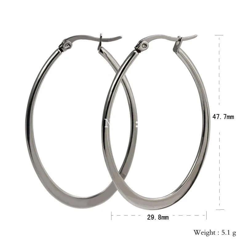 2014 Hot Sale Stainless Steel Casual Sporty Oval Stud Statement Earrings For Women Cheap Jewelry Wholesale Free Shipping
2014 Hot Sale Stainless Steel Casual Sporty Oval Stud Statement Earrings For Women Cheap Jewelry Wholesale Free Shipping