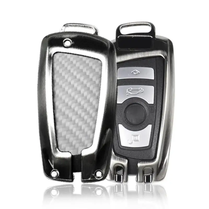 Carbon Fiber Metal Car Key Cover Auto Key Fob Case Shell for 1/2/3/4/5/6/7 Series X3 X4 M2 M4 M5 M6 GT3 GT5
Carbon Fiber Metal Car Key Cover Auto Key Fob Case Shell for 1/2/3/4/5/6/7 Series X3 X4 M2 M4 M5 M6 GT3 GT5