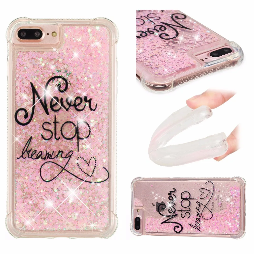 For iPhone 8 Plus 8plus 8+ Phone Case Quicksand Soft Silicone TPU Liquid Bling Glitter Back Cover For iPhone 8 iPhone8 cases
For iPhone 8 Plus 8plus 8+ Phone Case Quicksand Soft Silicone TPU Liquid Bling Glitter Back Cover For iPhone 8 iPhone8 cases
