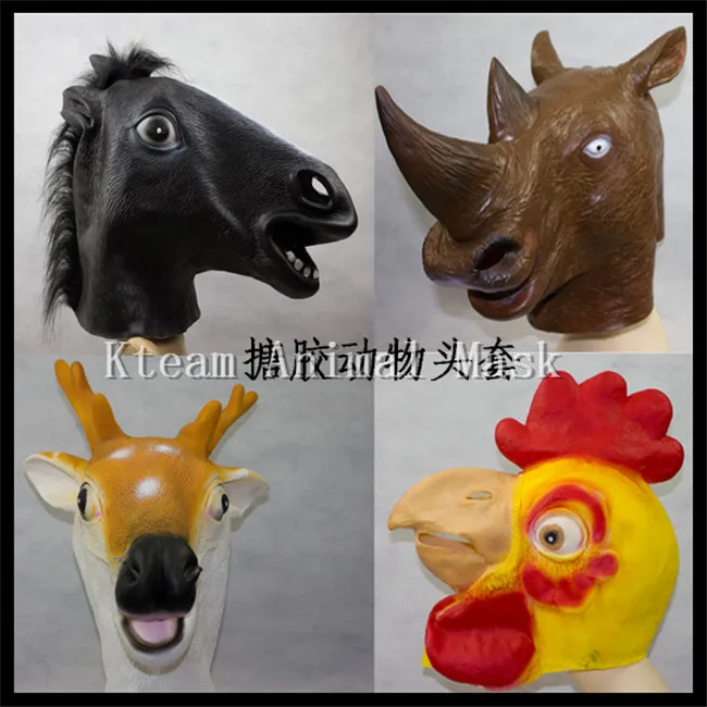 Hot Sale! Party Creepy Horse Mask Head Halloween Costume Theater Prop Novelty Latex Rubber Animal Deer Mask Cock RHINO Head Mask
Hot Sale! Party Creepy Horse Mask Head Halloween Costume Theater Prop Novelty Latex Rubber Animal Deer Mask Cock RHINO Head Mask