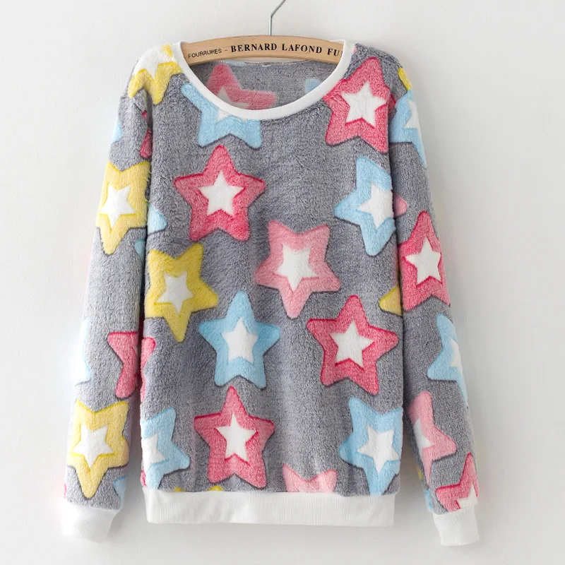 Cute Star Christmas Women Sweaters 2017 Fashion Winter Wool Pullover Cashmere Knitted Sweater Warm Flannel
Cute Star Christmas Women Sweaters 2017 Fashion Winter Wool Pullover Cashmere Knitted Sweater Warm Flannel