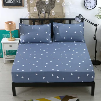 1pcs Polyester Bedsheet White Triangle Print Bedding Fitted Sheet Mattress Cover Bed Sheet With Elastic Band Bedspreads Sheets
1pcs Polyester Bedsheet White Triangle Print Bedding Fitted Sheet Mattress Cover Bed Sheet With Elastic Band Bedspreads Sheets