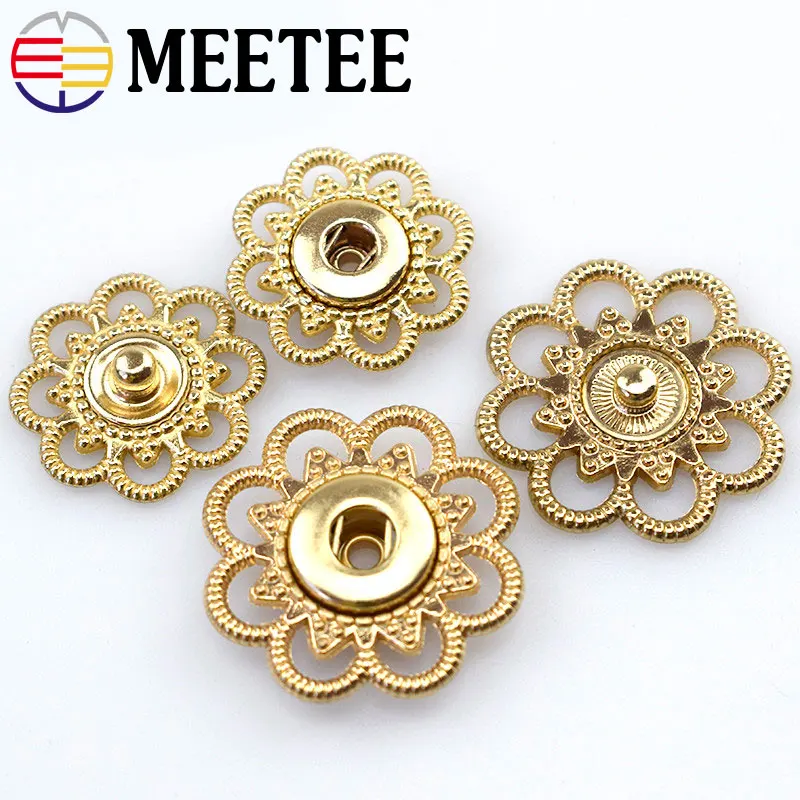 MEETEE Real New Washable Eco-friendly Nickel-free Dry Cleaning 10pcs Zinc Alloy Snap Buttons Women Gold Coat Fashion Gold D3-2+
MEETEE Real New Washable Eco-friendly Nickel-free Dry Cleaning 10pcs Zinc Alloy Snap Buttons Women Gold Coat Fashion Gold D3-2+