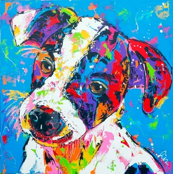 5D DIY Diamond Painting A Colourful Dog Embroidery Abstract Crystal Full Square Diamond Mosaic Animal Cross Stitch Home Decor 
5D DIY Diamond Painting A Colourful Dog Embroidery Abstract Crystal Full Square Diamond Mosaic Animal Cross Stitch Home Decor