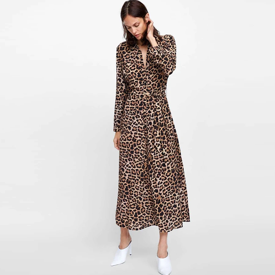 Sexy Leopard Mid-Calf Dresses Women Casual V-Neck Split Dress Female Summer Loose Vintage Breathable Straight Ladies Beach Dress
Sexy Leopard Mid-Calf Dresses Women Casual V-Neck Split Dress Female Summer Loose Vintage Breathable Straight Ladies Beach Dress