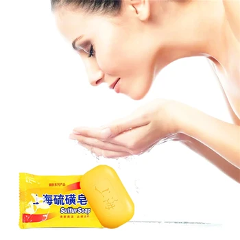 Ladies Chinese Medicines Whitening Handmade Soap Eliminating Blackhead Acne sterilization Sulfur soap
Ladies Chinese Medicines Whitening Handmade Soap Eliminating Blackhead Acne sterilization Sulfur soap