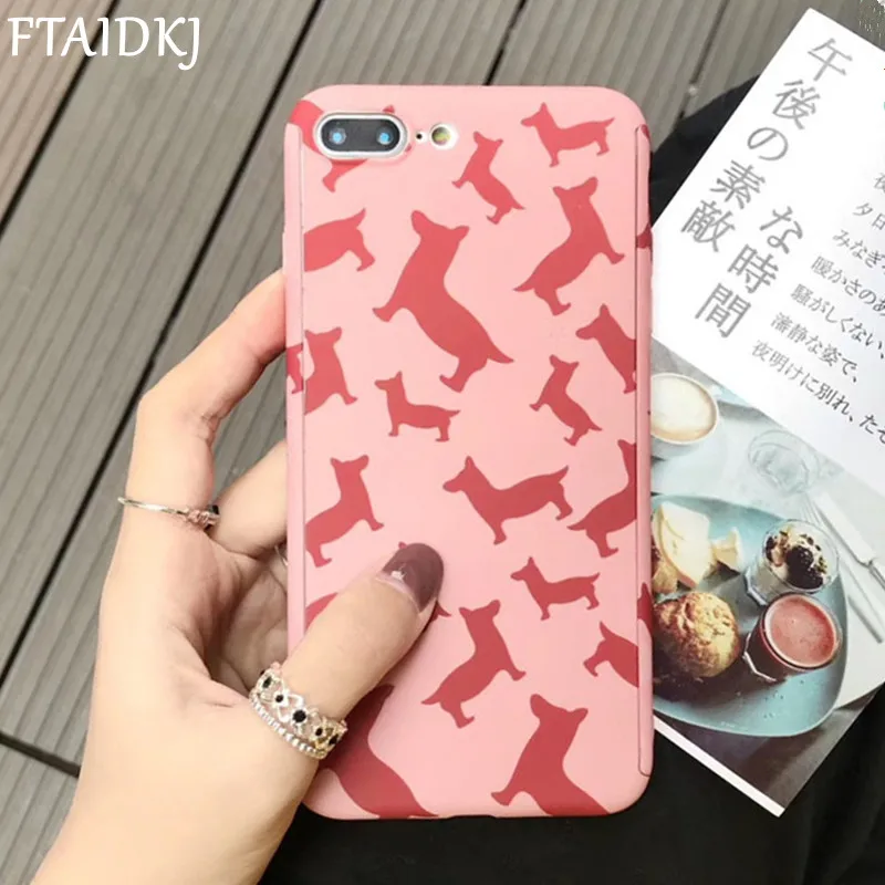 FTAIDKJ 360 Degree Full Body Protection Cartoon Dog Flower Fruits Leopard PC Hard Case For iPhone 7 6 6S 8 Plus X SE 5 5S Coque
FTAIDKJ 360 Degree Full Body Protection Cartoon Dog Flower Fruits Leopard PC Hard Case For iPhone 7 6 6S 8 Plus X SE 5 5S Coque
