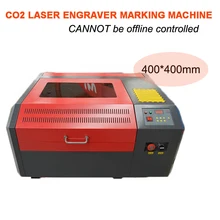 40W CO2 Laser Engraver Machine 400*400mm USB Port Desktop Co2 Engraving Cutting Logo Marking Carving Machine