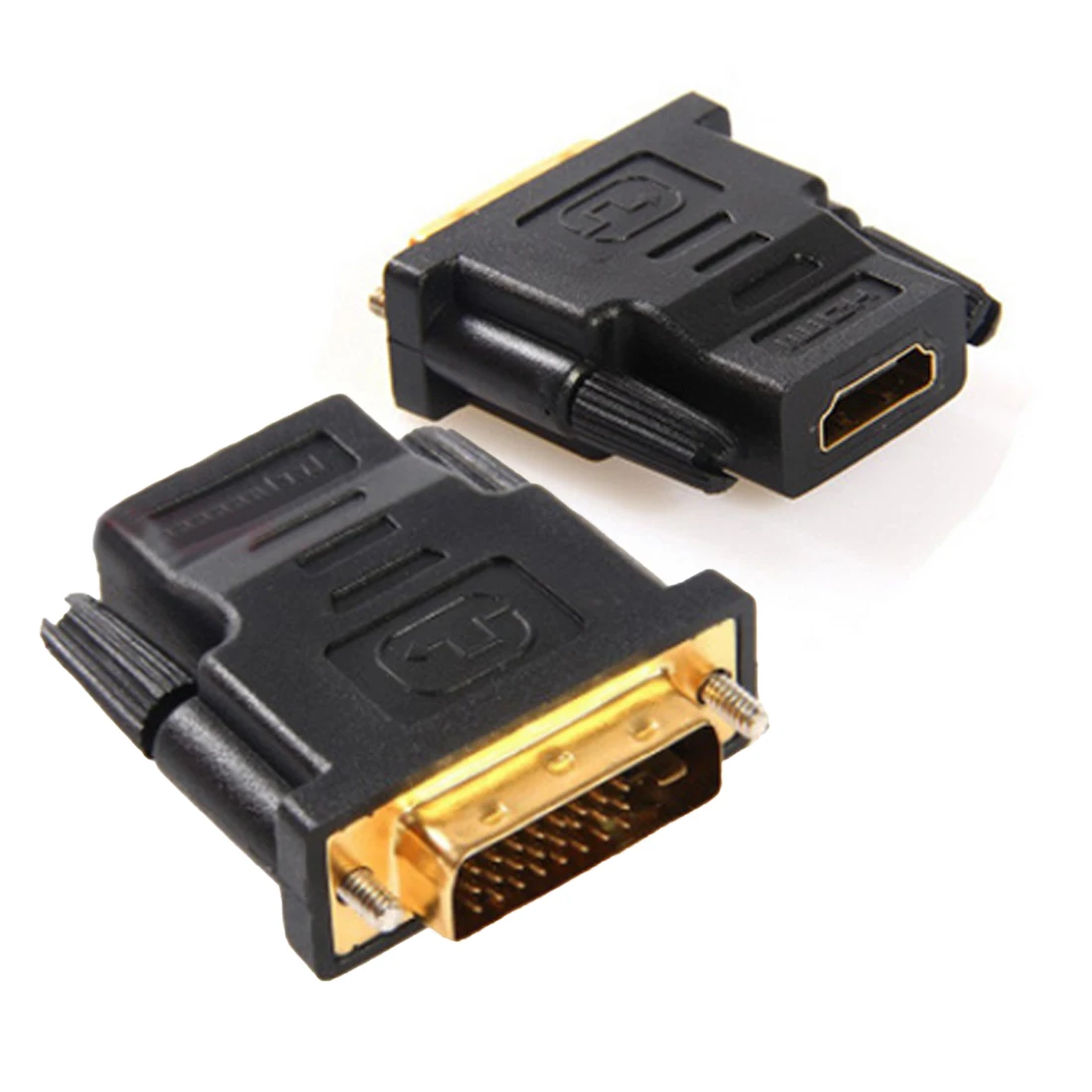 New DVI 24+1 Male to HDMI Female Converter HDMI to DVI Adapter Support 1080P For HDTV LCD Gold Plated Adapter
New DVI 24+1 Male to HDMI Female Converter HDMI to DVI Adapter Support 1080P For HDTV LCD Gold Plated Adapter