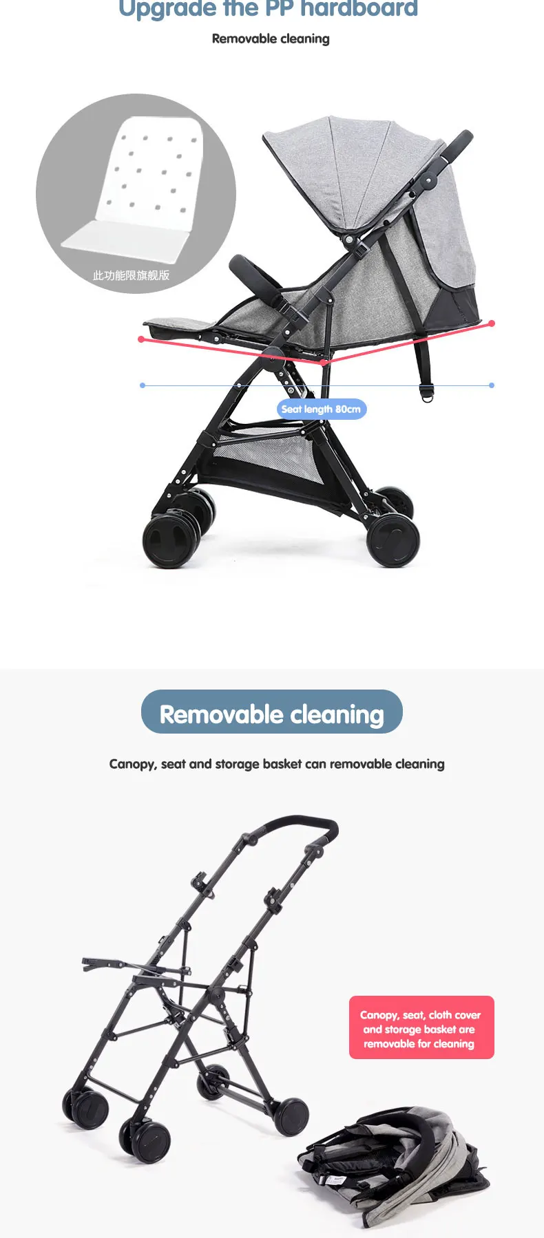 5 free gifts! directly boarded plane 3.6 kg fold mini light stroller travel cotton and lie material 52cm high landscape stroller 5 free gifts! directly boarded plane 3.6 kg fold mini light stroller travel cotton and lie material 52cm high landscape stroller