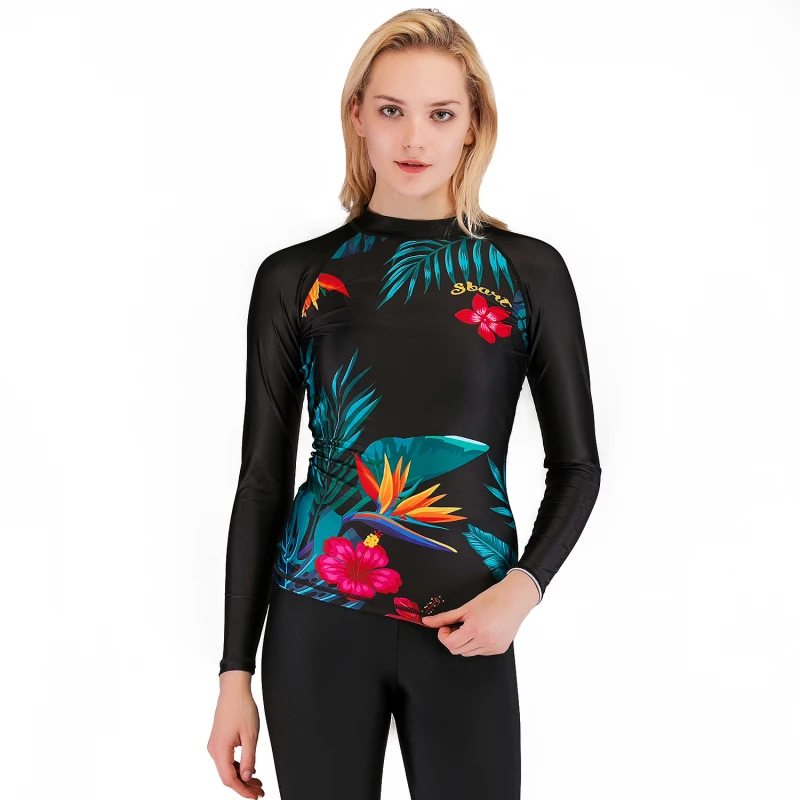 New Rash Guards Women 2 Pieces Long Sleeve Shirt Shorts Couples Swimwear Surfing Bathing Suits Rashguard Wetsuits
New Rash Guards Women 2 Pieces Long Sleeve Shirt Shorts Couples Swimwear Surfing Bathing Suits Rashguard Wetsuits