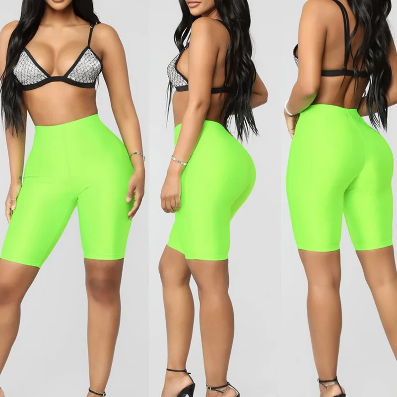 SFIT 2019 Fluorescence Biker Shorts Tracksuit Slim Black Casual High Waist Shorts Women Fashion Solid Sexy Booty Shorts New
SFIT 2019 Fluorescence Biker Shorts Tracksuit Slim Black Casual High Waist Shorts Women Fashion Solid Sexy Booty Shorts New