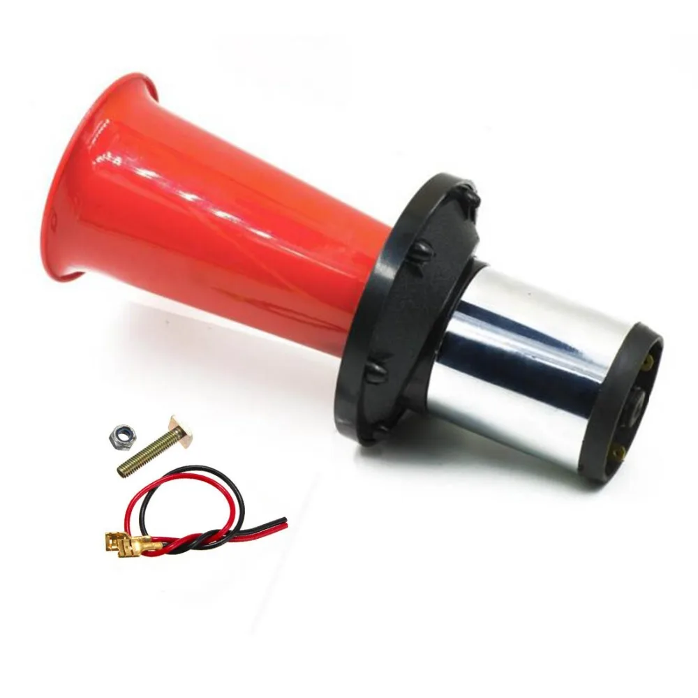 KAYROKE 110dB Vintage Red Vehicle Boat Auto Car Truck Loud Alarm Horn 12V 490Hz High Volume Pig Sound Horn
KAYROKE 110dB Vintage Red Vehicle Boat Auto Car Truck Loud Alarm Horn 12V 490Hz High Volume Pig Sound Horn