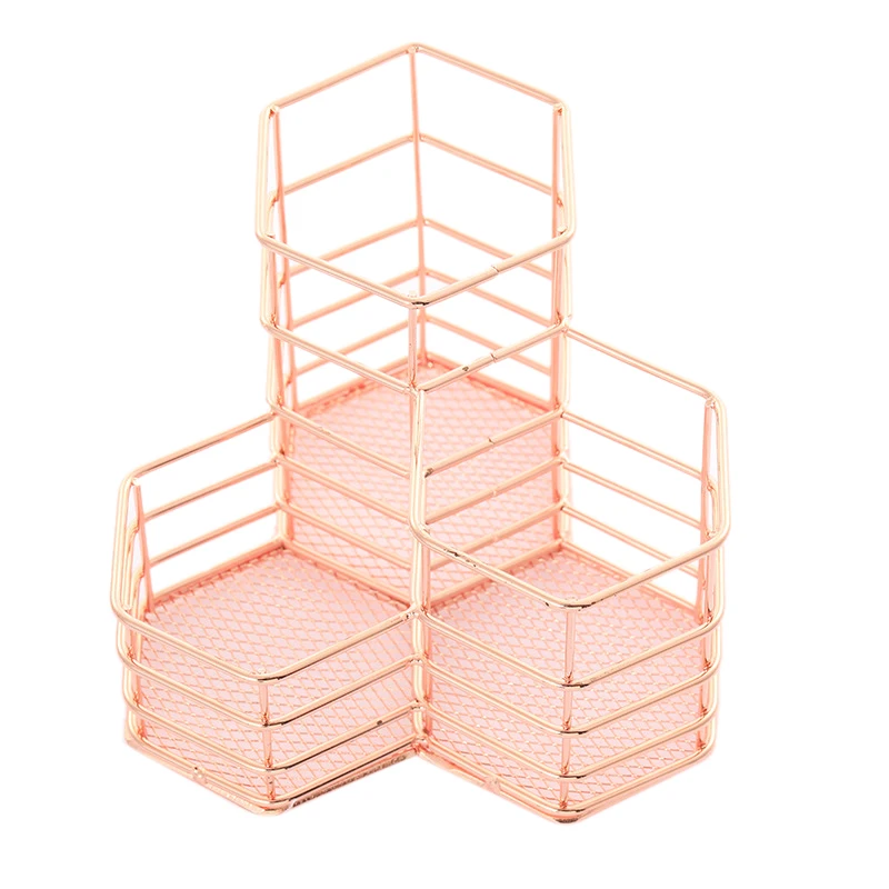 Pen Cup Holder For Desk Tidy Hexagon iron Hollow Makeup Brush Organizer Stationery Storage Container Pencil Marker Gel Pen Hol
Pen Cup Holder For Desk Tidy Hexagon iron Hollow Makeup Brush Organizer Stationery Storage Container Pencil Marker Gel Pen Hol