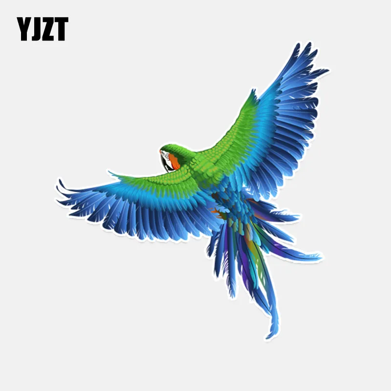 YJZT 12.7*13.9CM Pretty With Open Wings Parrot Decor PVC Colored Car Sticker 11A0114
YJZT 12.7*13.9CM Pretty With Open Wings Parrot Decor PVC Colored Car Sticker 11A0114