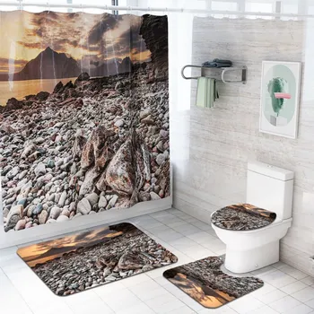 Beach Conch Print Non Slip Bathroom Rugs Set Anti Skid Pads Bath Mat Contour Toilet Lid Cover 3pcs
Beach Conch Print Non Slip Bathroom Rugs Set Anti Skid Pads Bath Mat Contour Toilet Lid Cover 3pcs