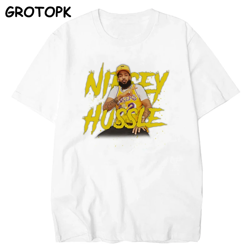 Nipsey Hussle T Shirt Summer 2019 Short Sleeve Hip Hop Men T Shirt Rip Lil Peep Rapper Nipsey Mens Clothing Camisetas Hombre
Nipsey Hussle T Shirt Summer 2019 Short Sleeve Hip Hop Men T Shirt Rip Lil Peep Rapper Nipsey Mens Clothing Camisetas Hombre