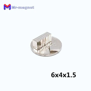 100pcs high quality 6x4x1.5mm Super strong neo neodymium magnet 6mm x 4mm x 1.5mm, 6x4x1.5 NdFeB magnet 6*4*1.5mm
100pcs high quality 6x4x1.5mm Super strong neo neodymium magnet 6mm x 4mm x 1.5mm, 6x4x1.5 NdFeB magnet 6*4*1.5mm
