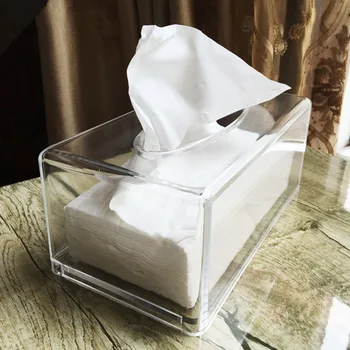 Clear Acrylic Tissue Box Holder Toilet Paper Case Towel Napkin Tissue Holder Home Office Desktop
Clear Acrylic Tissue Box Holder Toilet Paper Case Towel Napkin Tissue Holder Home Office Desktop