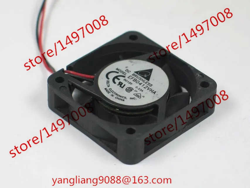 Охлаждающий вентилятор для сервера Delta Electronics EFB0412VHA, 12 В постоянного тока, 0,23 А, 40x40x10 мм
Охлаждающий вентилятор для сервера Delta Electronics EFB0412VHA, 12 В постоянного тока, 0,23 А, 40x40x10 мм