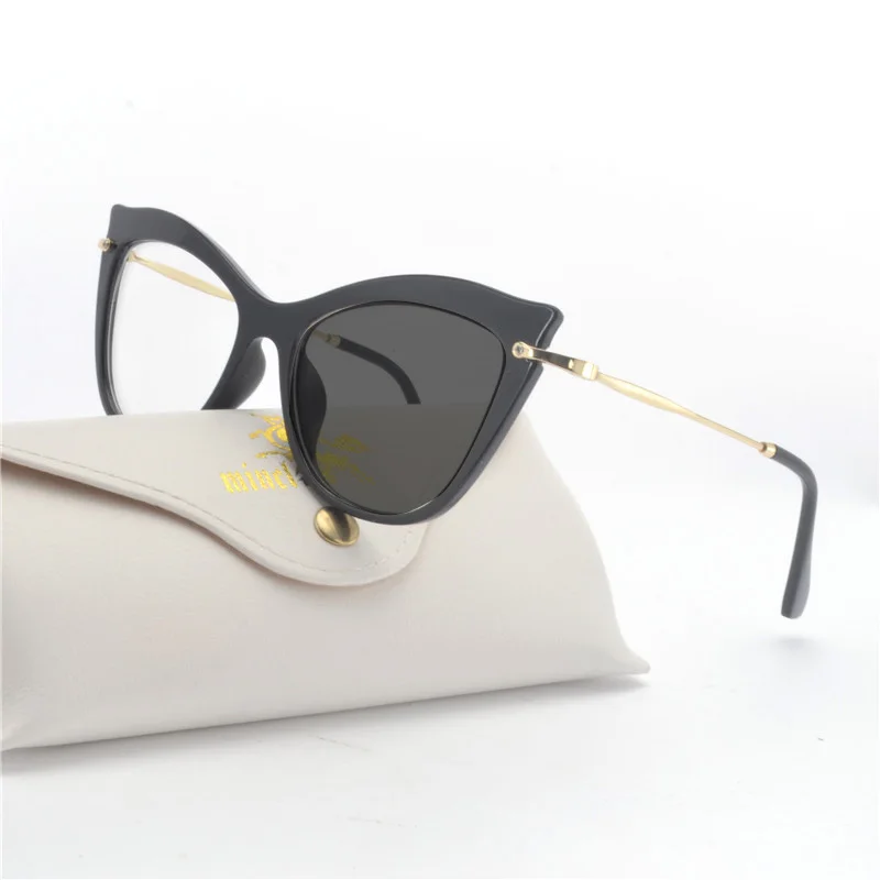 Sun Photochromic Finished Women Myopia Eyeglasses Frame with color lens Sun glasses optical Myopia Eyewear Women Sunglasses NX
Sun Photochromic Finished Women Myopia Eyeglasses Frame with color lens Sun glasses optical Myopia Eyewear Women Sunglasses NX