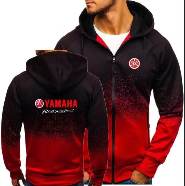 Mens Hooded Jacket Spring Streetwear Sweatshirt Men Zipper Gradient Color Tops Autumn for YAMAHA Motobiker STICKERS print Hoodie
Mens Hooded Jacket Spring Streetwear Sweatshirt Men Zipper Gradient Color Tops Autumn for YAMAHA Motobiker STICKERS print Hoodie