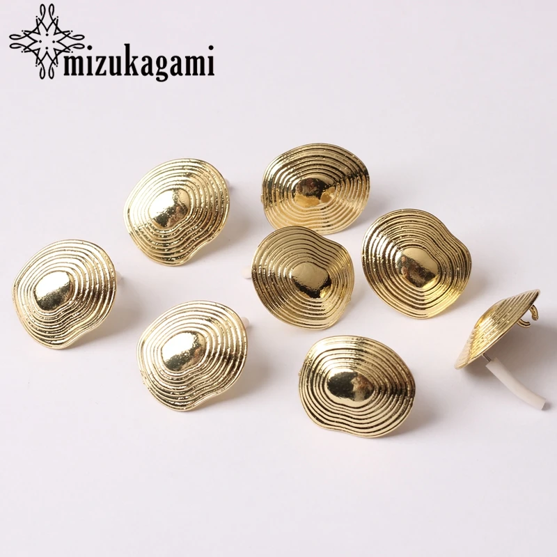 Zinc Alloy Golden Plated Oval Conch Shell Earrings Base Connectors 6pcs/lot For DIY Fashion Earrings Jewelry Making Accessories
Zinc Alloy Golden Plated Oval Conch Shell Earrings Base Connectors 6pcs/lot For DIY Fashion Earrings Jewelry Making Accessories