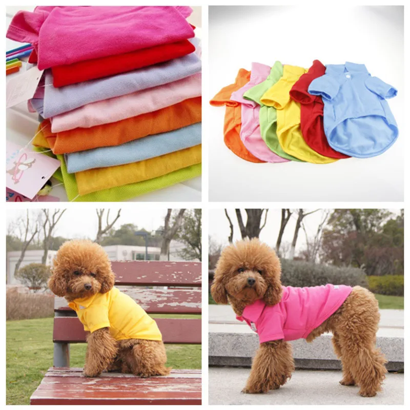 Pure-Color-Dog-Polo-T-Shirt-Cotton-Dog-Clothes-Spring-and-Summer-Vest-for-Teddy-Puppy (3)