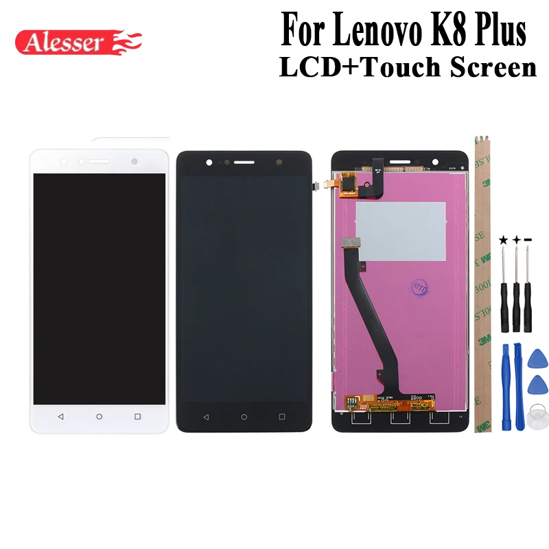 Alesser For Lenovo K8 Plus LCD Display and Touch Screen Assembly Repair Parts With Tools And Adhesive For Lenovo K8 Plus Phone
Alesser For Lenovo K8 Plus LCD Display and Touch Screen Assembly Repair Parts With Tools And Adhesive For Lenovo K8 Plus Phone