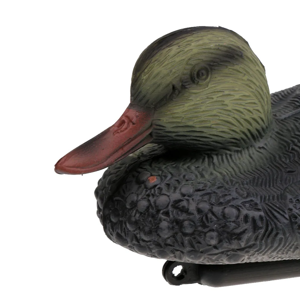 5 Pieces PE Portable Durable Lifelike Mallard Floating Hunting Duck Decoys For Garden Yard Pool Ornaments Hunting Greenhand Gear