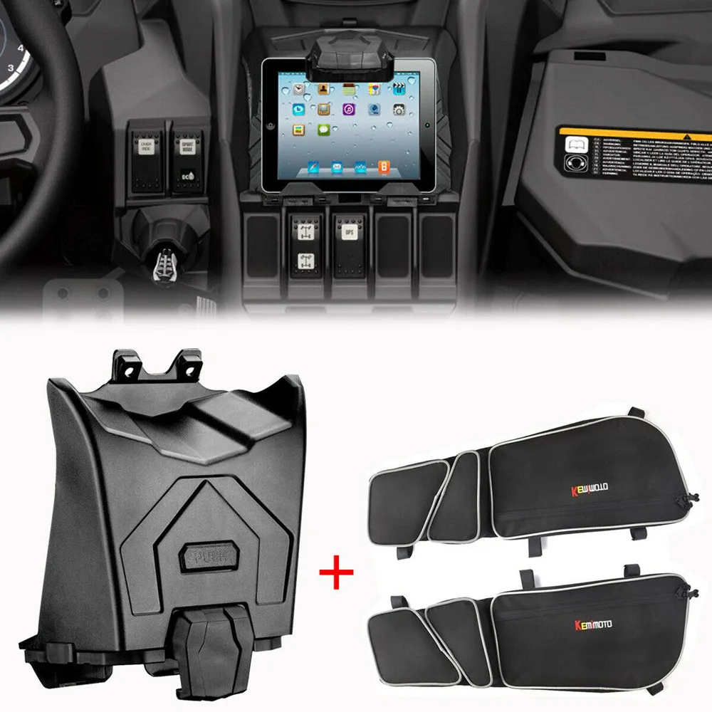 KEMIMOTO Electronic Device Holder Storage And Side Door Bags For Can Am Maverick X3 2017-2019 2018
KEMIMOTO Electronic Device Holder Storage And Side Door Bags For Can Am Maverick X3 2017-2019 2018