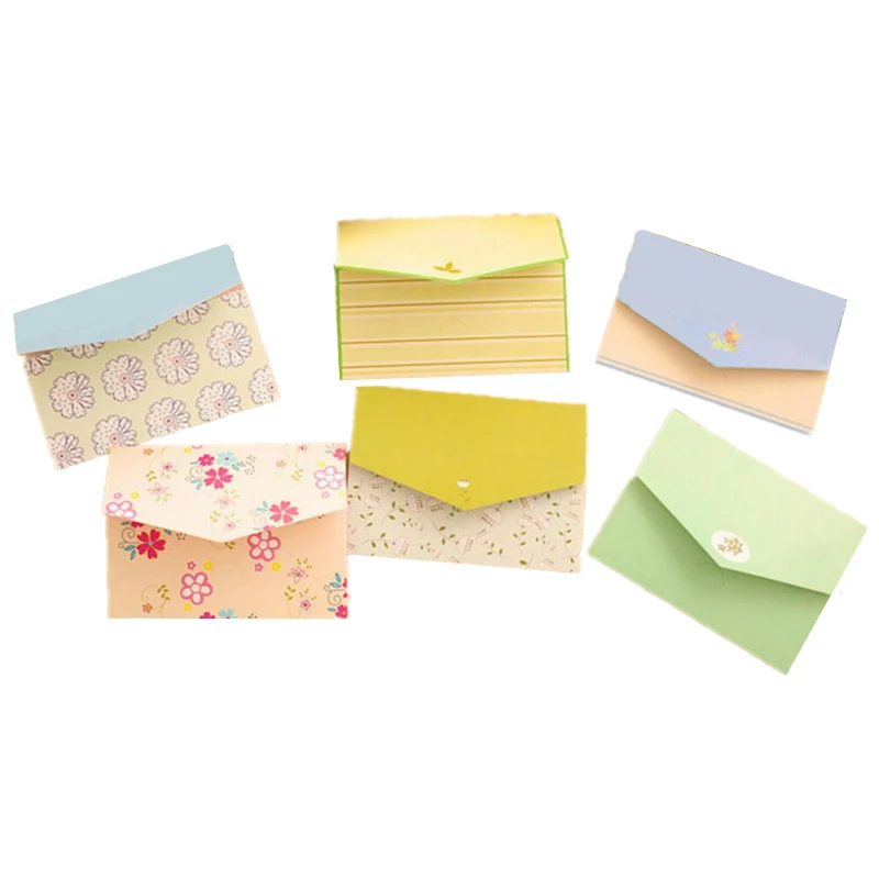 6Pcs Mini Envelope Cute Stationery Farmhouse Style Creative Fresh Paper Envelopes Gifts Leave A Message Cards Office Supplies
6Pcs Mini Envelope Cute Stationery Farmhouse Style Creative Fresh Paper Envelopes Gifts Leave A Message Cards Office Supplies