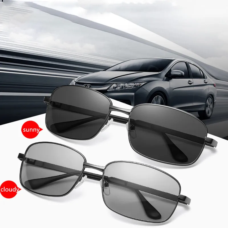 Aviation Driver Photochromic Sunglasses Men Polarized Chameleon Glasses Male Change Color TAC UV400 Male Driving Shades
Aviation Driver Photochromic Sunglasses Men Polarized Chameleon Glasses Male Change Color TAC UV400 Male Driving Shades