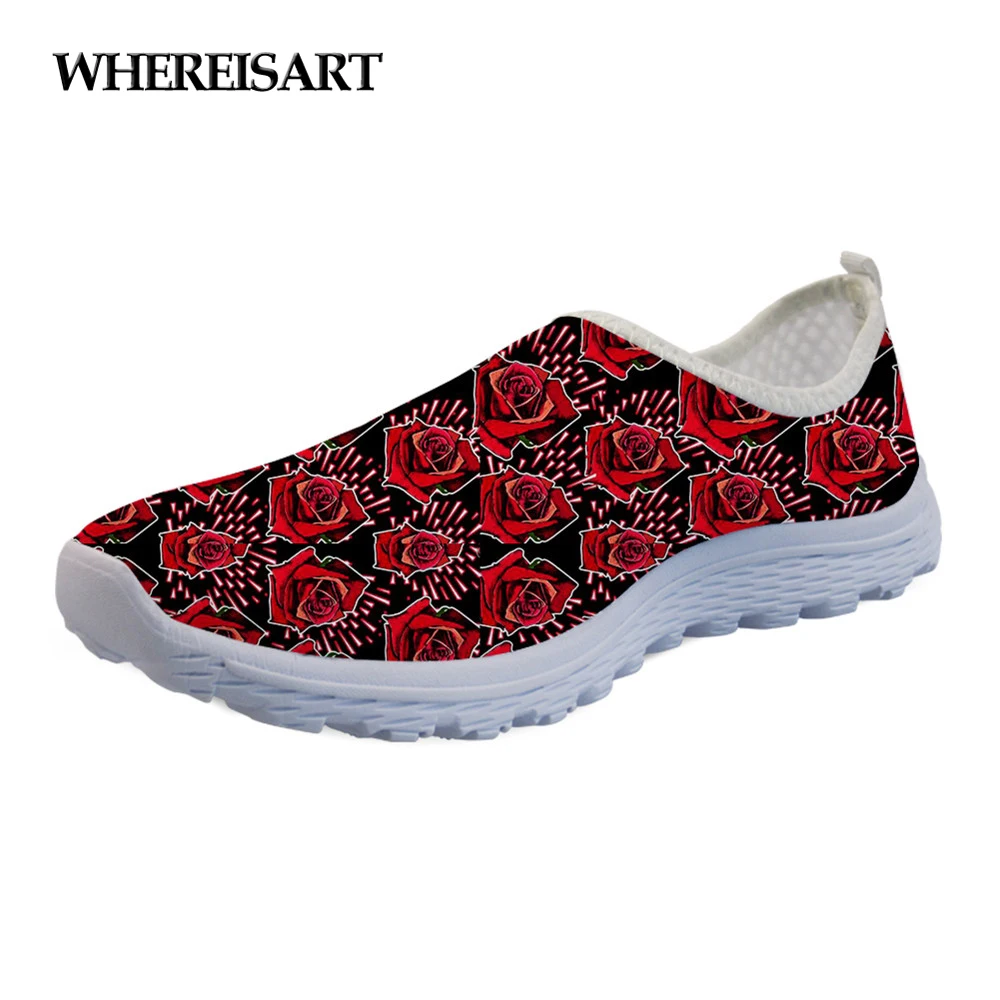 WHEREISART Floral Style 3D Rose Printed Casual Summer Ladies Shoes Woman Sneakers Slip-on Women Light Femininos Sapatilha Mujer
WHEREISART Floral Style 3D Rose Printed Casual Summer Ladies Shoes Woman Sneakers Slip-on Women Light Femininos Sapatilha Mujer