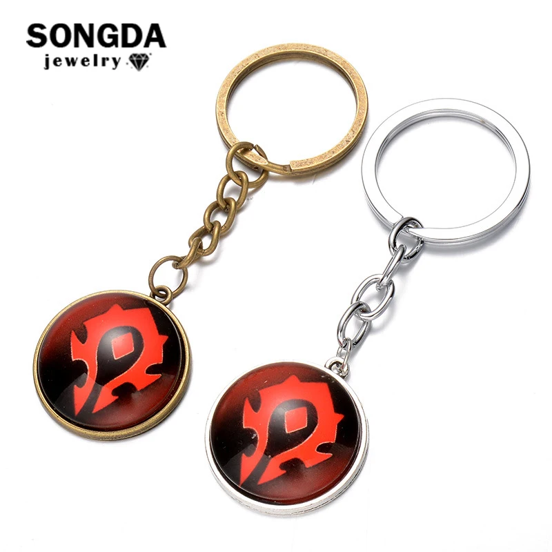 SONGDA New Arrived WOW World of Warcraft Keychain The Alliance Tribal Flag Marks Key Ring for Women Men Fans Bag Car Accessories
SONGDA New Arrived WOW World of Warcraft Keychain The Alliance Tribal Flag Marks Key Ring for Women Men Fans Bag Car Accessories