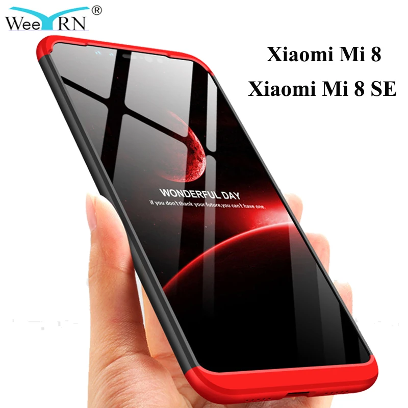 3-in-1 Plastic Hard 360 Full Protect Case for Xiaomi Mi 8 SE / MI 8 Cover Anti-Shock Tough Full PC Xiaomi Mi 8 SE Case
3-in-1 Plastic Hard 360 Full Protect Case for Xiaomi Mi 8 SE / MI 8 Cover Anti-Shock Tough Full PC Xiaomi Mi 8 SE Case