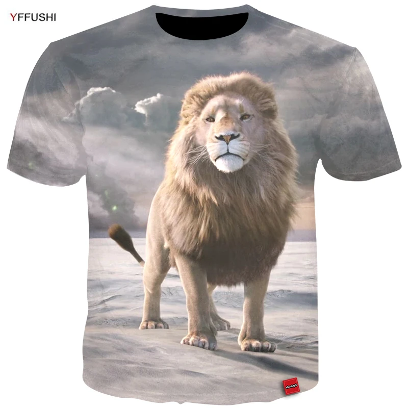 YFFUSHI Brand Male 3D Tops Fashion Lion 3d Print Summer Men Animal Print Tshirt Hip Hop High Quality Male Tees Plus Size 5XL
YFFUSHI Brand Male 3D Tops Fashion Lion 3d Print Summer Men Animal Print Tshirt Hip Hop High Quality Male Tees Plus Size 5XL