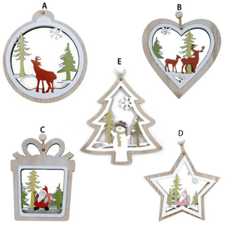 Merry Christmas Tree Wooden Pendant New Year Wood Hanging Gifts Santa Claus Deer Ornaments for Home Xmas Home Party Decorations
Merry Christmas Tree Wooden Pendant New Year Wood Hanging Gifts Santa Claus Deer Ornaments for Home Xmas Home Party Decorations