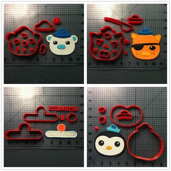 Cartoon TV Octonauts Character Cookie Cutter Set Made 3D Printed Biscuit Mold Cake Tools For Cake Decorating Tools
Cartoon TV Octonauts Character Cookie Cutter Set Made 3D Printed Biscuit Mold Cake Tools For Cake Decorating Tools