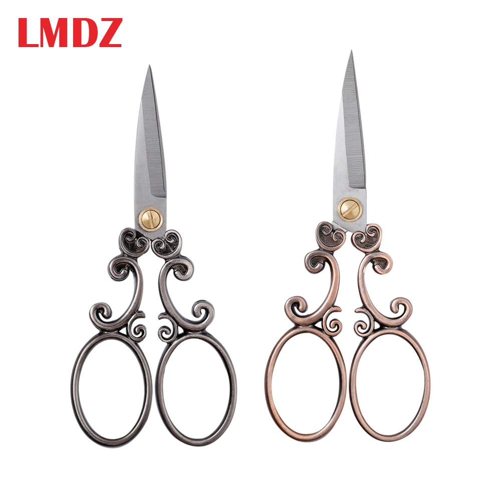 LMDZ 1pcs Retro Style Scissors Antique Cutter Cutting Embroidery Cross Stitch Sewing Tool Stainless Steel Craft Shears
LMDZ 1pcs Retro Style Scissors Antique Cutter Cutting Embroidery Cross Stitch Sewing Tool Stainless Steel Craft Shears