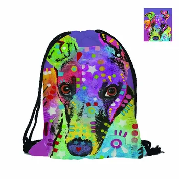 Custom 3D Printing Cute Greyhound Dog Series Travel Softback Man Women Drawstring Bag Animal Backpacks Child School Bags
Custom 3D Printing Cute Greyhound Dog Series Travel Softback Man Women Drawstring Bag Animal Backpacks Child School Bags