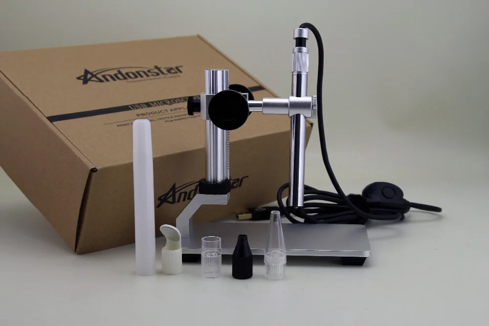 Andonstar 1-500x Magnification Portable Digital USB Microscope Endoscope Industrial, Health, Collections, PCB Inspection
Andonstar 1-500x Magnification Portable Digital USB Microscope Endoscope Industrial, Health, Collections, PCB Inspection