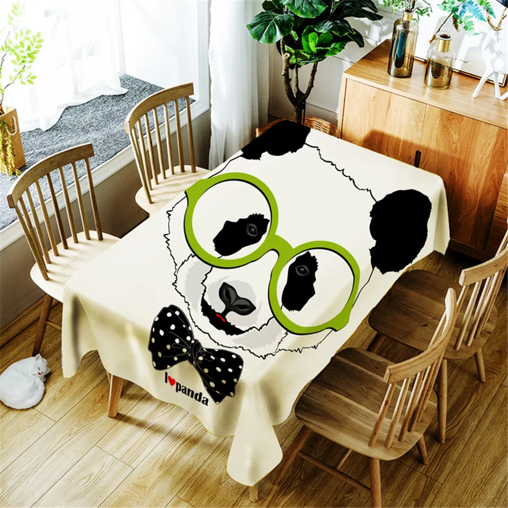 Customize Tablecloth Cartoon Naughty Dog Wearing Glasses Pattern Polyester Rectangular Table cloth Wedding Banquet Table Cover
Customize Tablecloth Cartoon Naughty Dog Wearing Glasses Pattern Polyester Rectangular Table cloth Wedding Banquet Table Cover