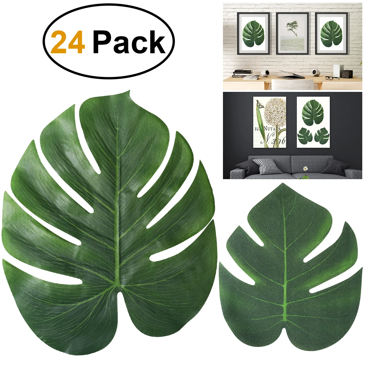BESTOYAR 24pcs Artificial Tropical Palm Leaves Simulation Leaf For Hawaiian Luau Party Beach Theme Party Decorations
BESTOYAR 24pcs Artificial Tropical Palm Leaves Simulation Leaf For Hawaiian Luau Party Beach Theme Party Decorations