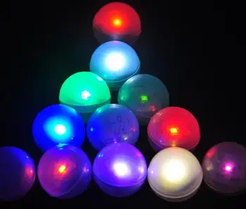 

300pcs/lot Free Shipping Fairy LED Pearls Wedding Decoration 2CM Mini Colorful Small Led Berries Waterproof Floating LED Lights