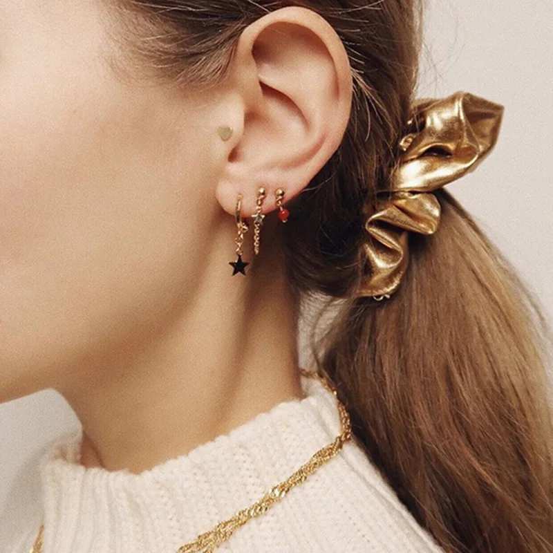 WTLTC Gold Sliver Color Small Moon Star Hoop Earrings for Women Tiny Ear Piercing Huggie Earrings Simple Jewelry Bijoux Brincos
WTLTC Gold Sliver Color Small Moon Star Hoop Earrings for Women Tiny Ear Piercing Huggie Earrings Simple Jewelry Bijoux Brincos