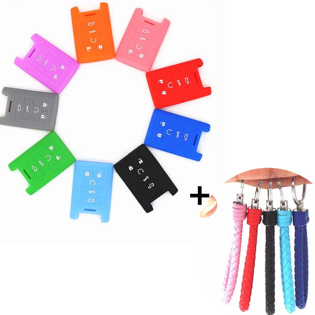 WFMJ 5 Buttons Protect accessories Remote Key Case With Keyring Cover Chain Holder for Cadillac ATS CTS DTS STS XTS SRX Escalade
WFMJ 5 Buttons Protect accessories Remote Key Case With Keyring Cover Chain Holder for Cadillac ATS CTS DTS STS XTS SRX Escalade