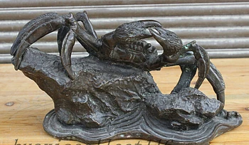 xd 003346 10" Chinese FengShui Copper Bronze Wealth Crab Granchio Statue Animal Sculpture
xd 003346 10" Chinese FengShui Copper Bronze Wealth Crab Granchio Statue Animal Sculpture
