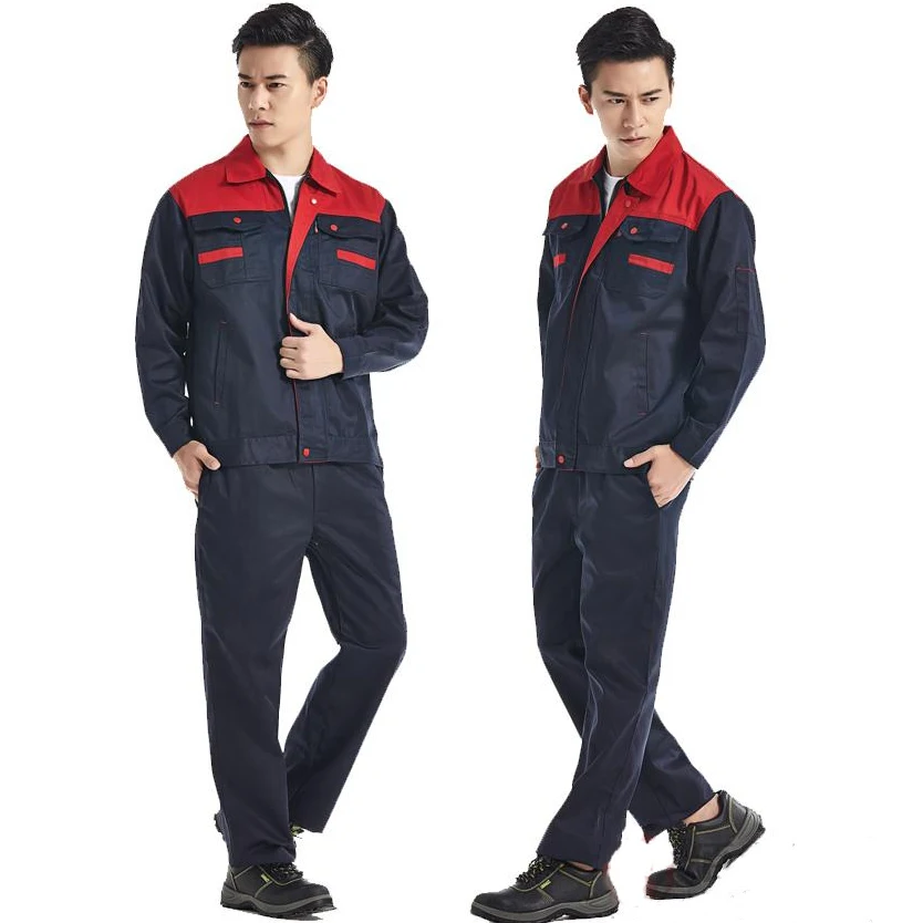 Men Work Clothing Sets Wear-resistant Working clothes Spring Autumn Long Sleeve Jacket & Pants Set Factory Uniforms Auto Repair
Men Work Clothing Sets Wear-resistant Working clothes Spring Autumn Long Sleeve Jacket & Pants Set Factory Uniforms Auto Repair