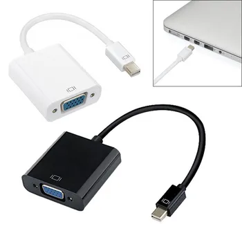 Thunderbolt Display Port dp Mini DP To VGA Adapter Converter Cable for Apple MacBook Air Pro iMac ThinkPad X1 DJA99
Thunderbolt Display Port dp Mini DP To VGA Adapter Converter Cable for Apple MacBook Air Pro iMac ThinkPad X1 DJA99